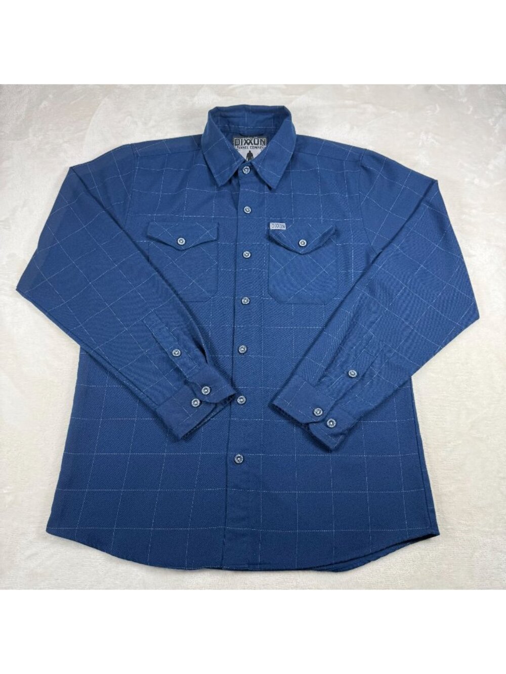 Dixxon The Myers Flannel Shirt Mens Medium Blue Halloween Horror Michael Myers